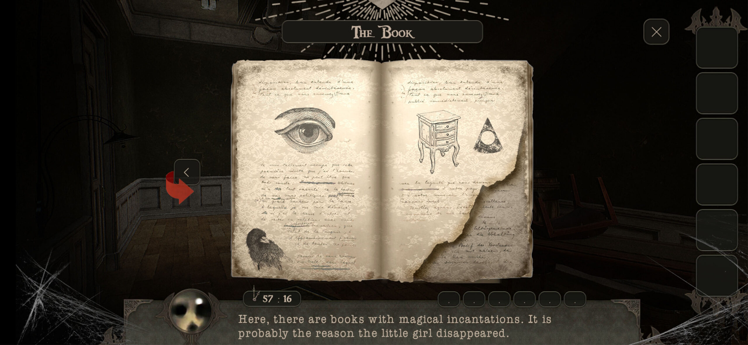 Amelia's Secret game content